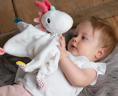 Baby Schmusetuch Einhorn