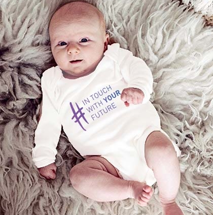 Babybody Mit Logoaufdruck