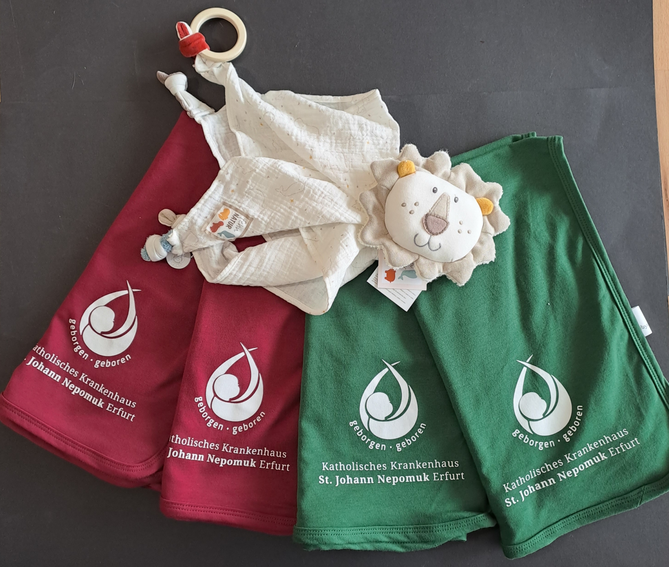 Babydecke mit Logoaufdruck – KKH Erfurt