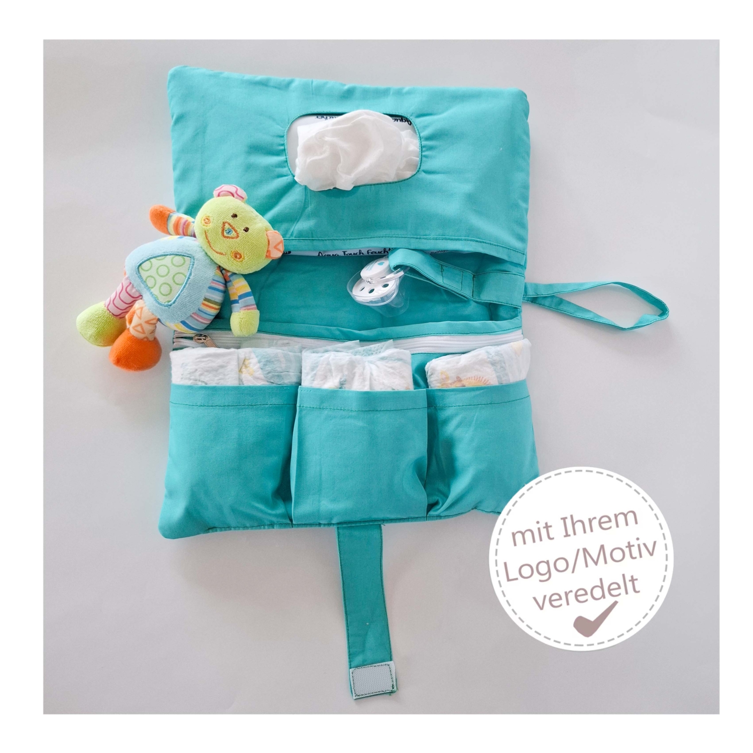 Windeltasche mit Logo