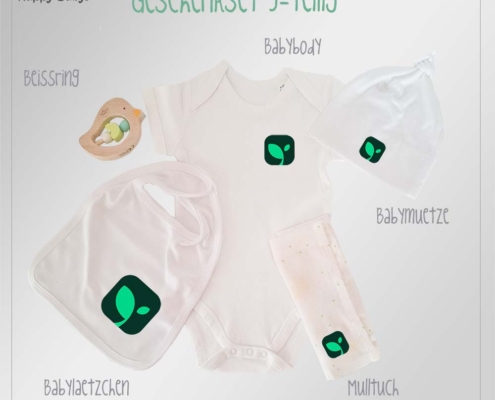 Babygeschenk Set mit Logo