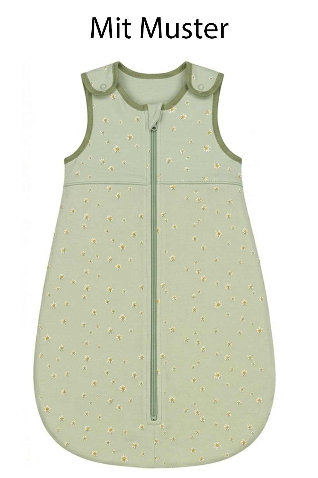 Baby Schlafsack Blumen mit Logo