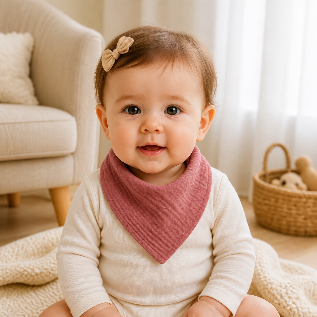 Babyhalstuch musselin
